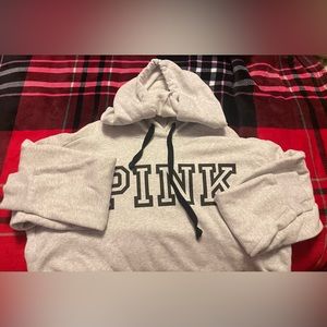 LIKE NEW! Victoria’s Secret PINK Logo Shop Hoodie